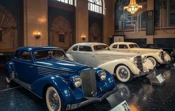 รถโบราณปี1900 อิทธิพลมาจากart deco